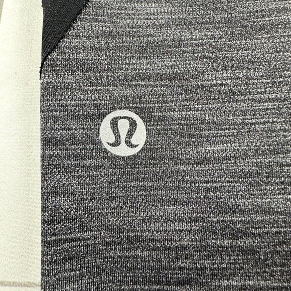 Lululemon Leggings Womens 8 Heathered Gray On Track Run Athletic Workout Gym - Picture 7 of 11